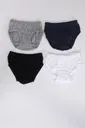 Erkek Çocuk Renkli Pamuklu Külot 4lü Paket Arma Yıldız 5549