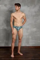 Erkek Fantezi Akuatik Desenli Jockstrap String Doreanse 1024