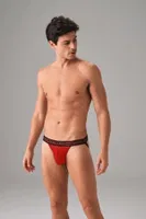 Fantezi File Detaylı Erkek Jockstrap String Doreanse 1006 Kırmızı farklı açı