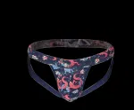 Erkek Fantezi Renkli Ejderha Desenli Jockstrap String Doreanse 1026