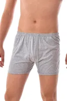 Erkek Gri Arjantin Paçalı Boxer 6lı Paket Arma Yıldız 1005 - 6 ADET Gri farklı açı
