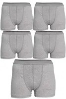Erkek Gri Battal Büyük Beden Boxer 5'li Paket Arma Yıldız 1177 - 5 ADET Gri görsel 4
