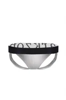 Erkek Gri Deri Jockstrap  Darkzone DZN6793 görsel 4