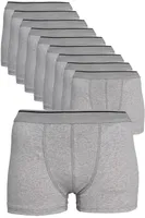 Erkek Gri Likralı Boxer 10lu Paket Arma Yıldız 1144 - 10 ADET Gri