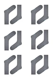 Darkzone Erkek Gri Soket Çorap 6'Lı  Darkzone DZCP6202