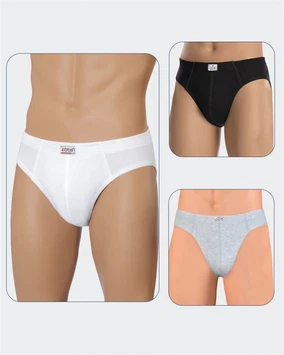 Öts İç Giyim Erkek Külot Süprem İnce Kenarlı ÖTS 2201 - Alternatif Görünüm