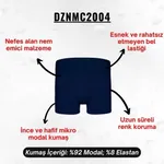 Erkek Lacivert Mikro Modal Boxer Darkzone DZNMC2004 görsel 5