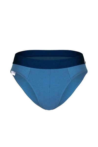 Erkek Lastikli Mavi Bambu Slip Darkzone DZNBM6305
