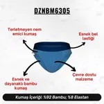 Erkek Lastikli Mavi Bambu Slip  Darkzone DZNBM6305 görsel 5