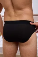 Erkek Lastikli Siyah Bambu Slip  Darkzone DZNBM6301 detay görünüm