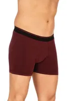 Erkek Modal Pamuklu Bordo Boxer Şort Özkan 11256 Bordo farklı açı