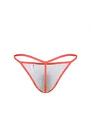 Erkek Neon Lastikli Desenli String  Darkzone DZN6680-01 detay görünüm