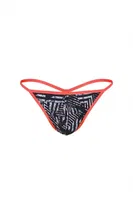 Erkek Neon Lastikli Desenli String Darkzone DZN6681-01