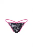 Erkek Neon Lastikli Desenli String Darkzone DZN6681-01 görsel 5