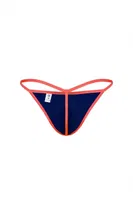 Erkek Neon Lastikli Desenli String  Darkzone DZN6682-01 detay görünüm