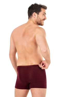 Özkan Erkek Pamuklu Bordo Modal Boxer Şort Özkan 11897 - Alternatif Görünüm