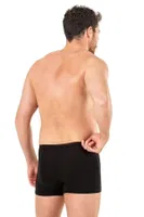 Erkek Pamuklu Modal Boxer Özkan 11897 Siyah detay görünüm