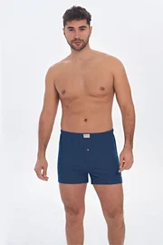 Anıl Pamuklu Önden Düğmeli Klasik Erkek Boxer Anıl 0073