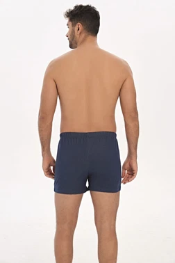 Anıl Pamuklu Önden Düğmeli Klasik Erkek Boxer Anıl 0073 - Alternatif Görünüm