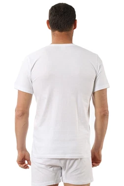 Özkan Erkek Pamuklu Penye Esnek Rahat Açik Yaka Yarım Kol Atlet Fanila Özkan 0059 - Alternatif Görünüm