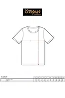 Erkek Pamuklu Penye Esnek Rahat Açik Yaka Yarım Kol Atlet Fanila Özkan 0059 Beyaz görsel 4