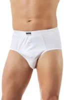 Erkek Pamuklu Penye Süprem Slip Külot Özkan 0037 Beyaz