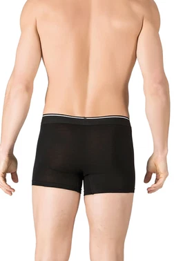 Özkan Erkek Penye Likralı Pamuklu Siyah Boxer Özkan 11314 - Alternatif Görünüm