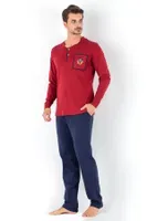 Erkek Pijama Takımı DoReMi 002-000271 Bordo