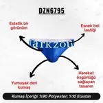 Erkek Saks Deri Jockstrap  Darkzone DZN6795 görsel 6