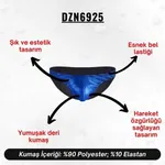Erkek Saks Deri Slip  Darkzone DZN6925 görsel 9