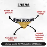 Erkek Sarı Deri Jockstrap  Darkzone DZN6798 görsel 6
