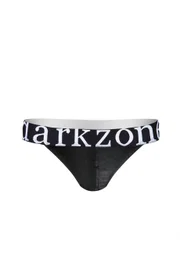 Erkek Siyah Deri Jockstrap  Darkzone DZN6791