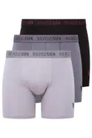 U.S. Polo Assn. Pamuklu Erkek 3Lü Boxer 80517 Görsel