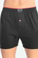 Erkek Siyah Penye Havlu Bel Boxer Arma Yıldız 1140 Siyah