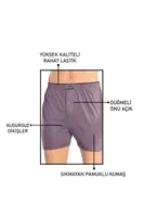 Erkek Siyah Penye Havlu Bel Boxer Arma Yıldız 1140 Siyah görsel 4