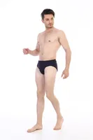 Erkek Süprem Siyah Slip Çift Kaplan 741 Lacivert görsel 8