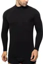Erkek T-shirt Balıkçı Yaka Likralı Uzun Kol %96 Pamuk ÖTS 1712 - 6 ADET