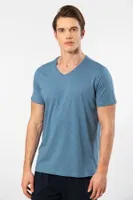 Rahat Kesim Erkek V Yaka T-shirt Cacharel 2170