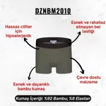 Erkek Yeşil Bambu Boxer Darkzone DZNBM2010 görsel 4