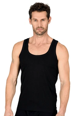 Özkan Erkek %100 Pamuklu Süprem Esnek Rahat Kalın Askılı Örme Atlet Özkan 11407