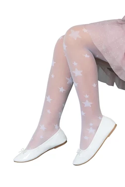 Daymod Esma Çocuk Külotlu Çorap Beyaz Daymod D2121034