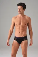 Fantezi Transparan Erkek Slip Doreanse 1201 Siyah