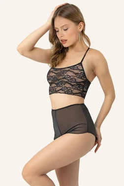 DOREMI Fantezi Transparan Şortlu Bralet Takım DoReMi 002-001286