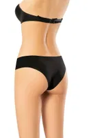 Lazer Kesim Midi Slip Külot Flex Fit 6008 Siyah detay görünüm