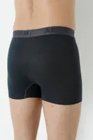 Füme Bambu Erkek Boxer 3lü Paket Arma Yıldız 1172 - 3 ADET Füme detay görünüm