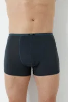 Füme Erkek Bambu Boxer Ince Bel Lastikli Arma Yıldız 1190 - 5 ADET Füme görsel 5
