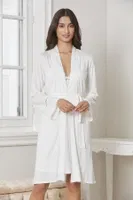 Gecelik Sabahlık Pijama Takım Şort Takım Penye 6Lı Gelin Çeyiz Seti Pierre Cardin 5965 Ekru