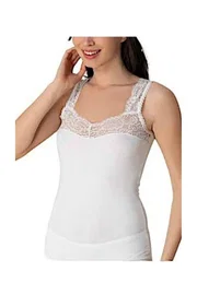 İMER Geniş Dantel Askılı Kadın Atlet İmer 1266