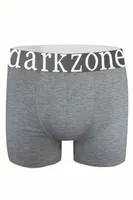 Geniş Lastikli Erkek Gri Boxer Darkzone DZN2803