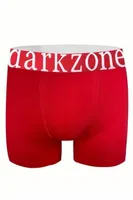 Geniş Lastikli Erkek Kırmızı Boxer Darkzone DZN2806